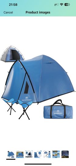 New Pop Up Tent for Camping & Hiking 