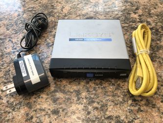 Cisco and Linksys Ethernet switch