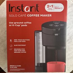 Instant Solo Café 2-in-1 Single Serve Coffee Maker
