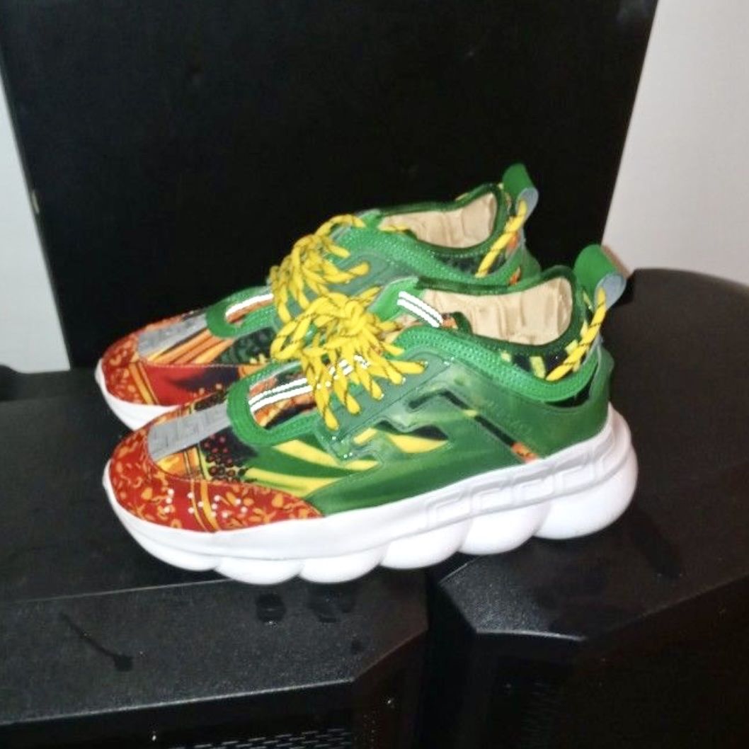 Versace Chain Reaction Size 44 10.5 11 Shoes for Sale in Santa