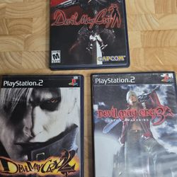 Devil May Cry 1, 2, 3 CIB (PS2)