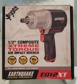 ½" drive Earthquake XT PNEUMATIC IMPACT 