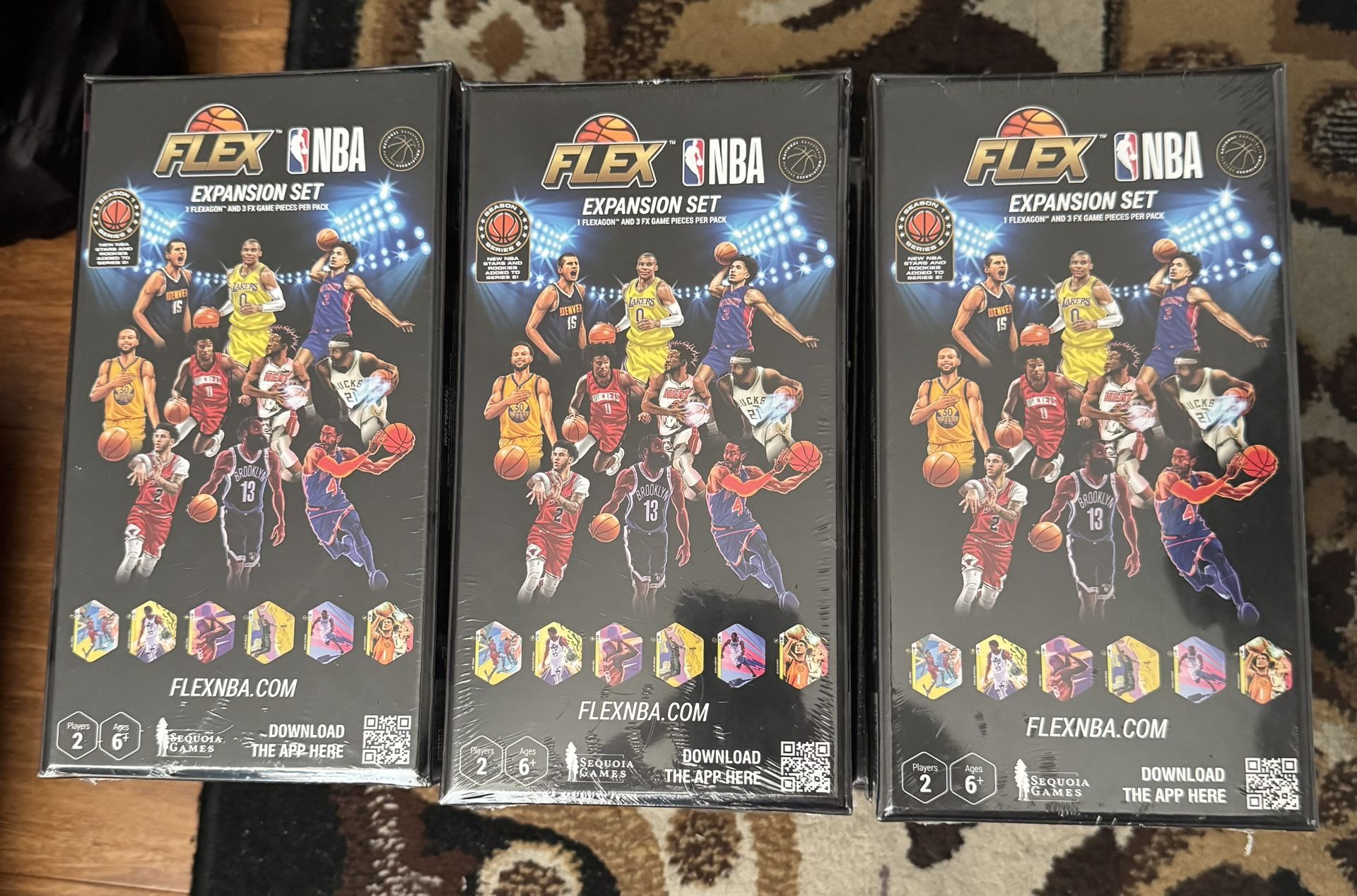 FLEX NBA EXPANSION SETS SEALED NIB $10/ea