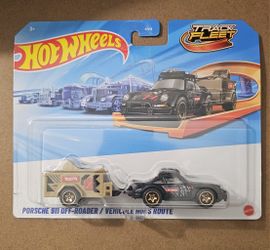 Hot Wheels Track Fleet Black Porsche 911 Off-Roader