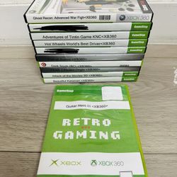 Microsoft Xbox 360 Games , These are collectible games send me offer