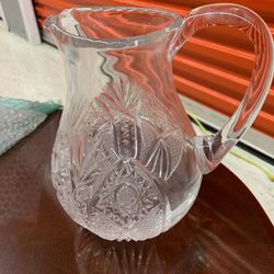 Crystal Pitcher/Vase