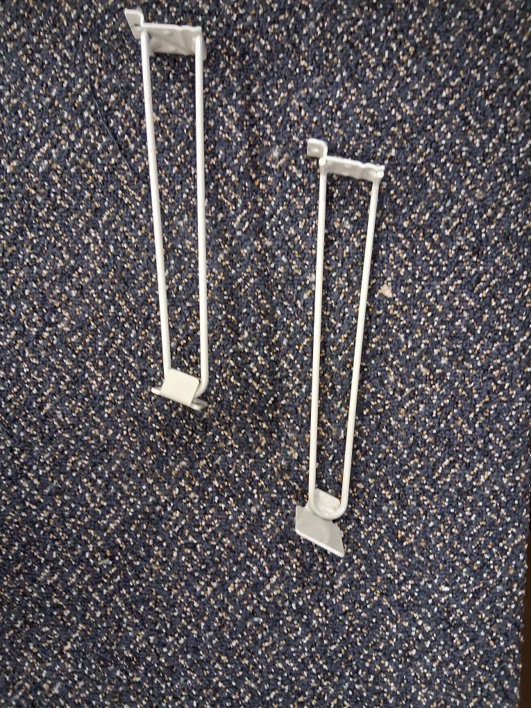 Various metal mountable hooks and dividers