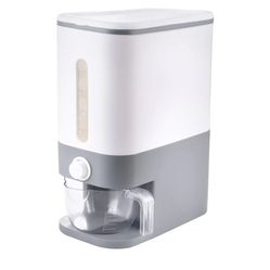Automatic Rice Storage,Gray,25 LBS
