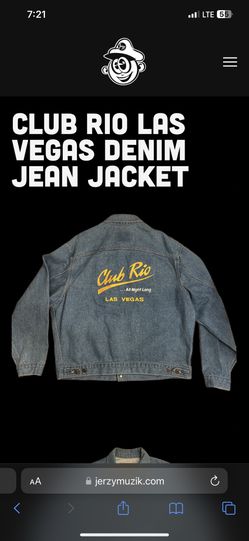 Club Rio Las Vegas Denim Jacket