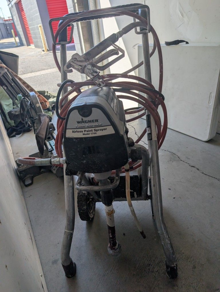 Wagner Twin Stroke Airlines Paint Sprayer Model #1700