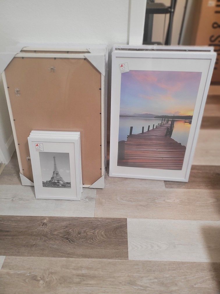 HALF PRICED WHITE FRAMES