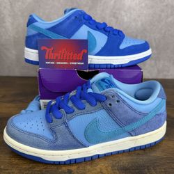 NEW Nike SB Dunk Low Blue Raspberry Size 5 / 6.5W DM0807-400 Men’s Sneakers OG Rare