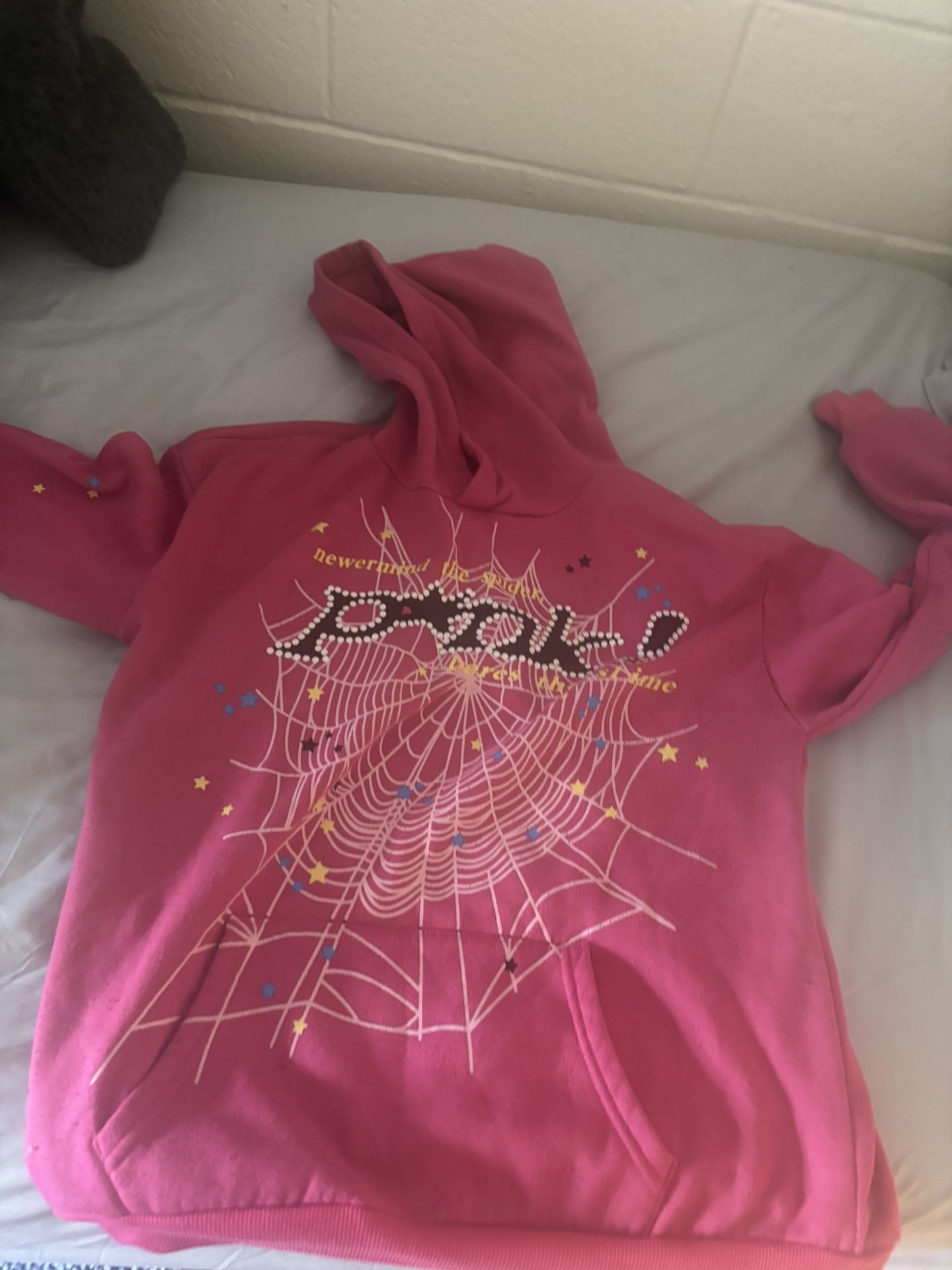 Pink Spider Hoodie