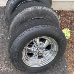 Cragar Chrome Rims With Tires 15