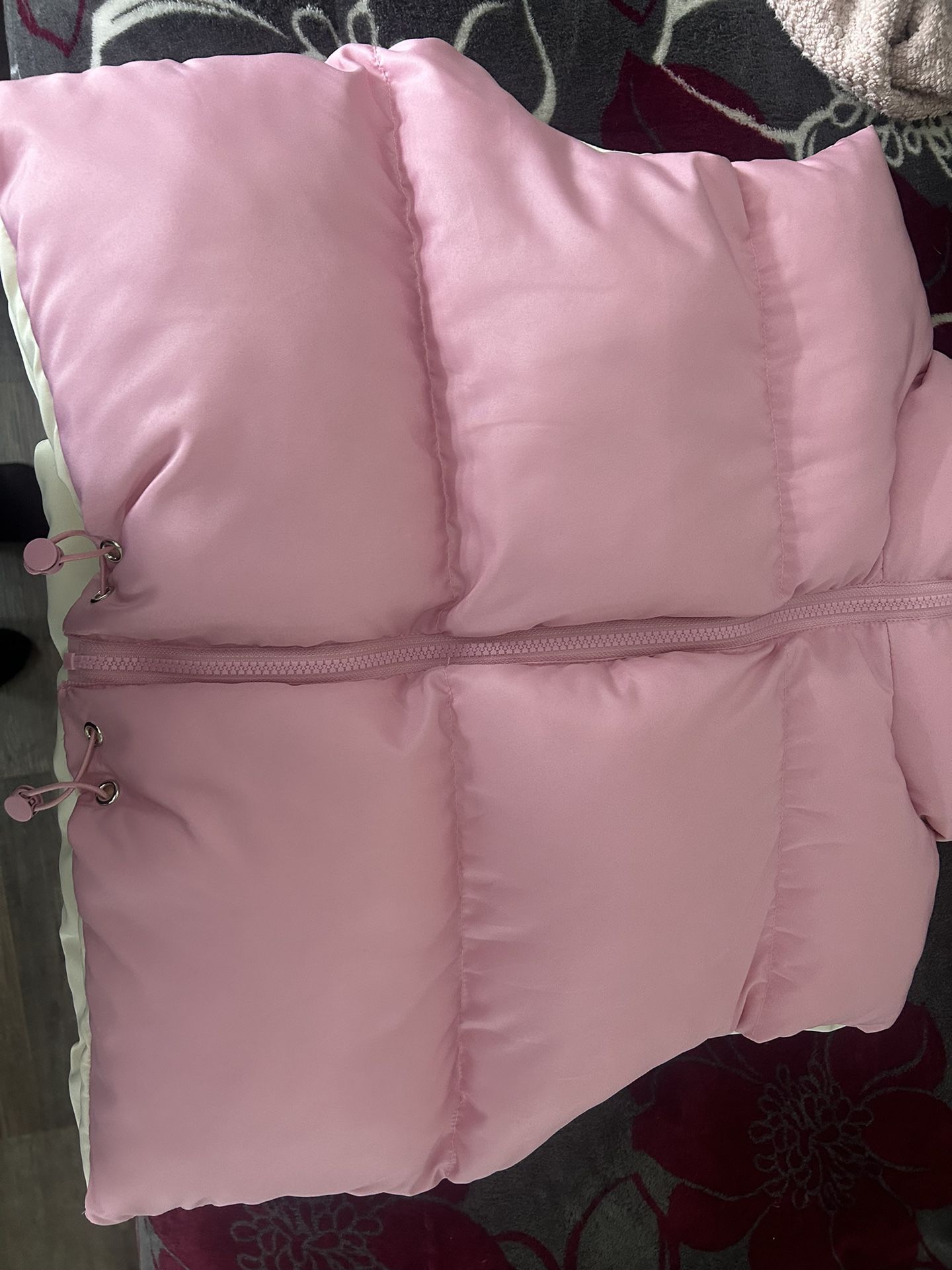 Pink Puffer Vest 