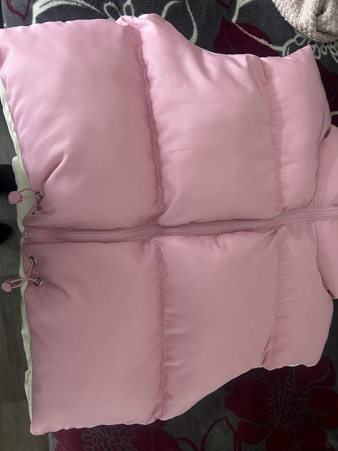 Pink Puffer Vest