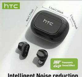 HTC Wireless Earbuds with Charging Case