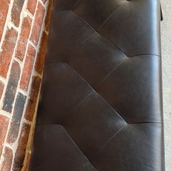 Article Leather Bench 