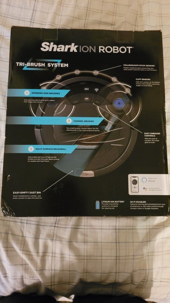 BRAND NEW IN BOX Shark Ion Robot W ALEXA