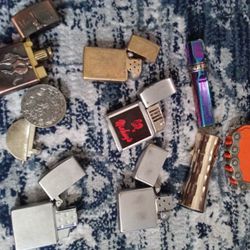 Zippos And Others Lighter Collection 