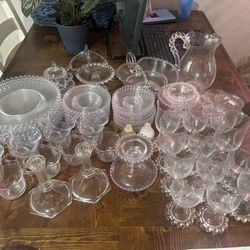 Crystal Candlewick China Set 