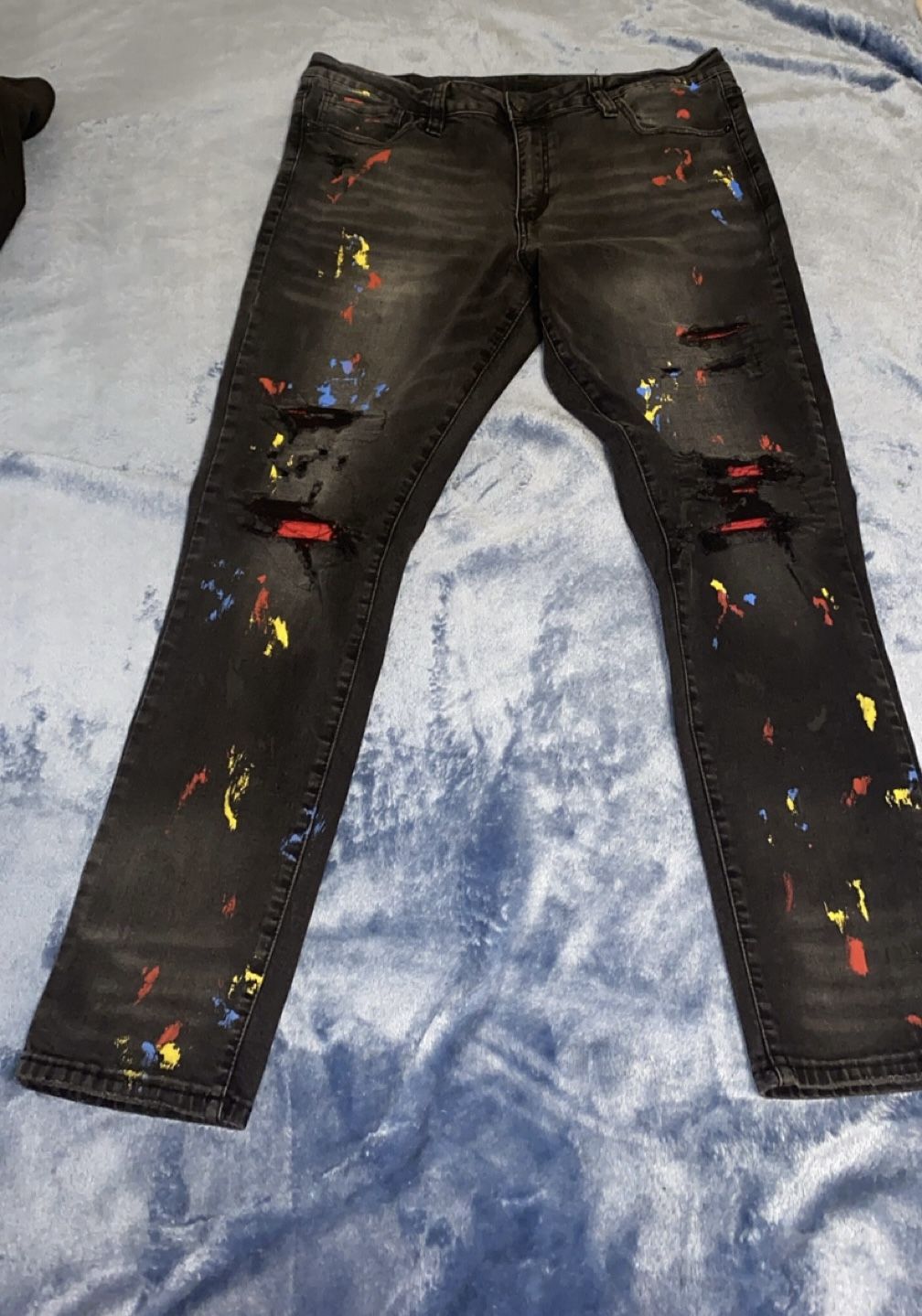 rue 21 slim supreme flex black jeans