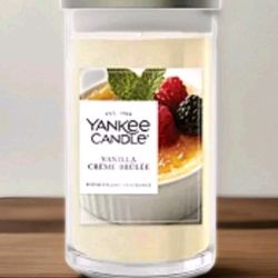Yankee Candle Vanilla Cream Brulee. 