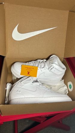 Louis vuitton x virgil abloh Air force 1 mid size 9.5 men
