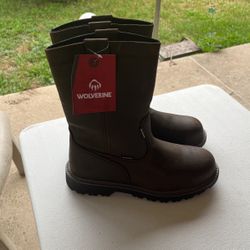 Wolverine 9.5 Work Boots Men