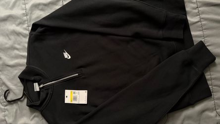Nike Black Quarter-Zip Sweatshirt