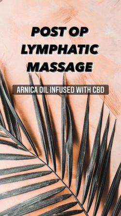 Post Op lymphatic massage