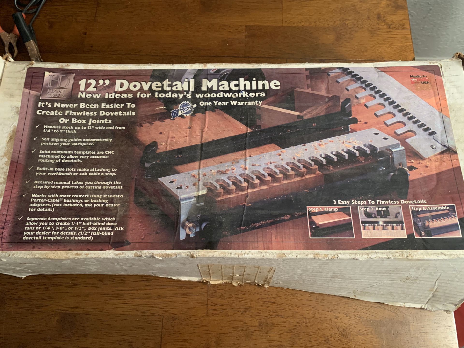 Hart Design GFK 1200 12" Dovetail Machine