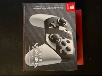Nintendo switch pro controller (smash edition)