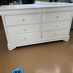 All White Dresser