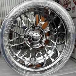 Intro Id313 Polished 17x11 For Obs or C-10 Chevy 5x5 🔥🔥🔥🔥