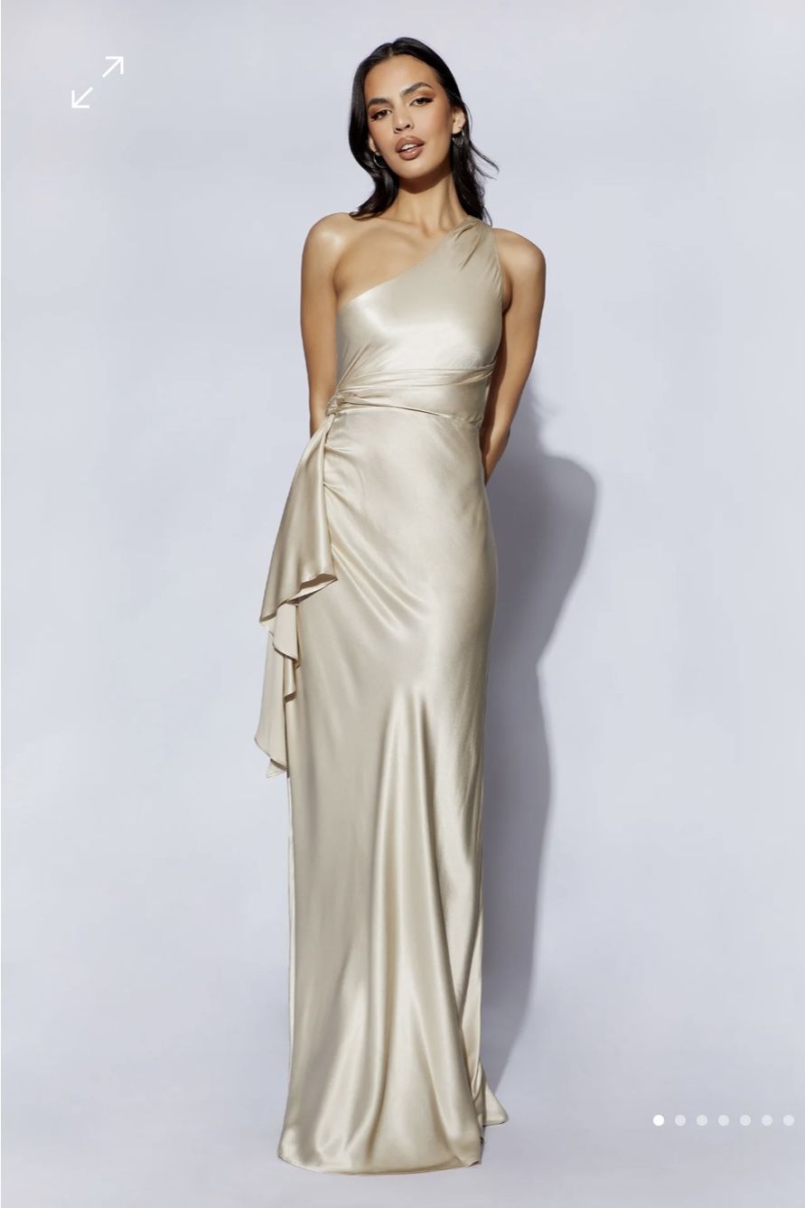 Champagne Bridesmaid Dress