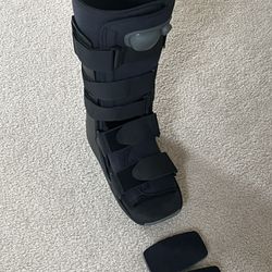 Breg Tall Ankle Walking Boot Size Large 