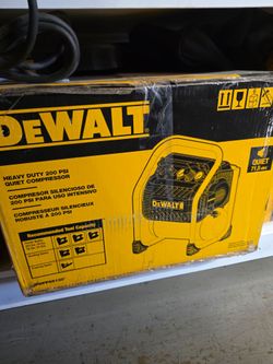 DeWalt Heavy Duty 200 PSI Quiet Compressor
