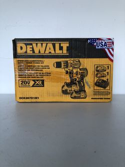 DEWALT 20-Volt MAX XR Cordless Brushless Hammer Drill/Impact Combo Kit (2-Tool) with (1) Battery 2Ah and (1) Battery 4Ah