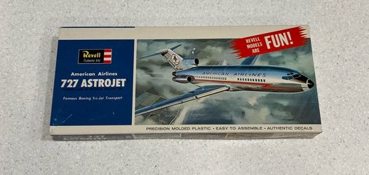Revell 1964 H-245 Model kit American Airlines 727 Astrojet Scale 1:144