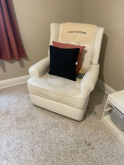 Rocking chair that reclines with remote