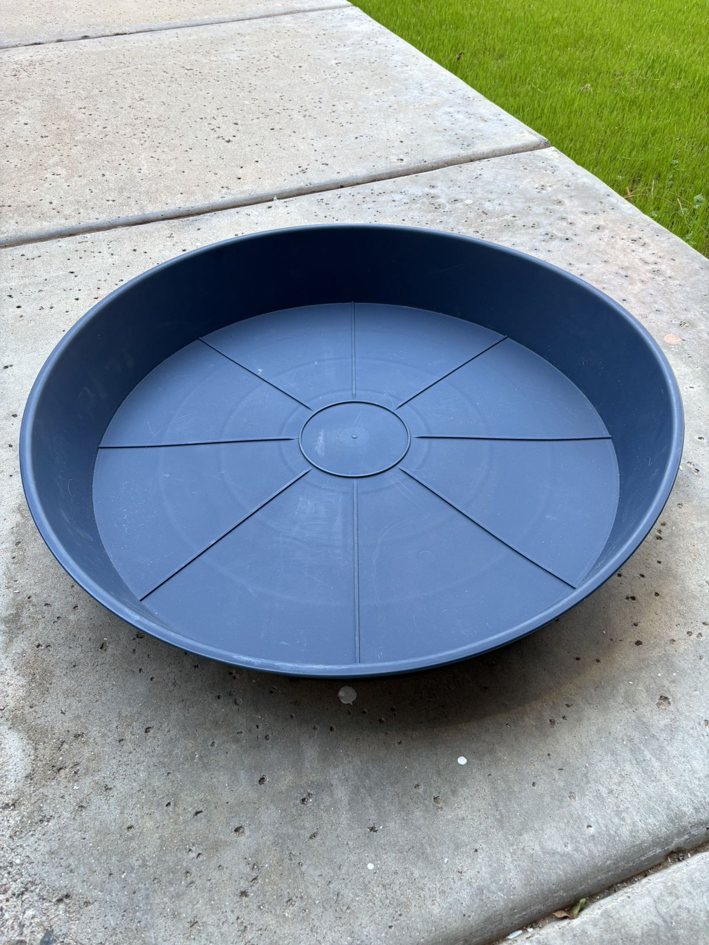 Bleuhome Brand Large 26” Heavy Duty Plant Saucer