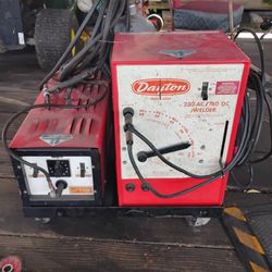 Dayton ACDC Stick Welder With High Freq Tig Box