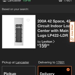 Brand New 200amp Leviton 42 Space Box