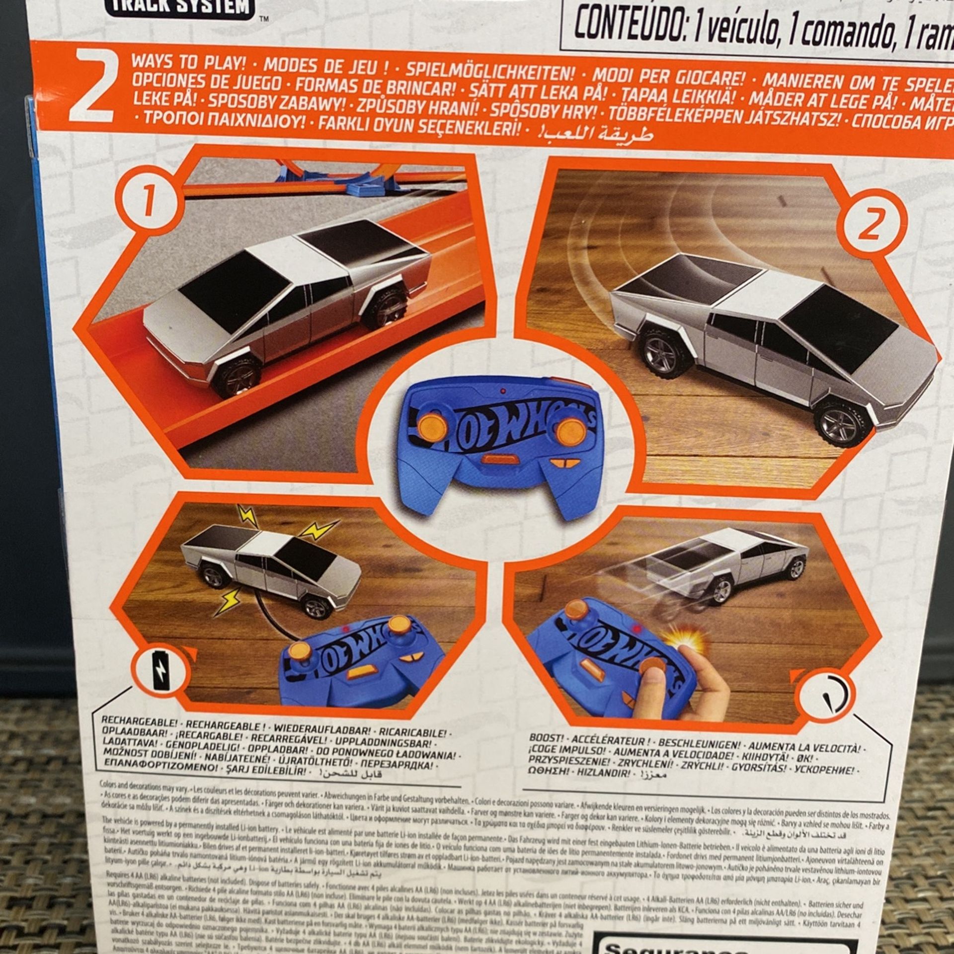 Hot Wheels Mattel Tesla Cybertruck 1:64 RC Cyber Truck Elon Musk Remote Control for Sale in Los