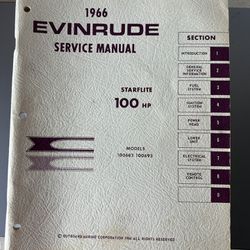 1966 Evinrude Service Manual
