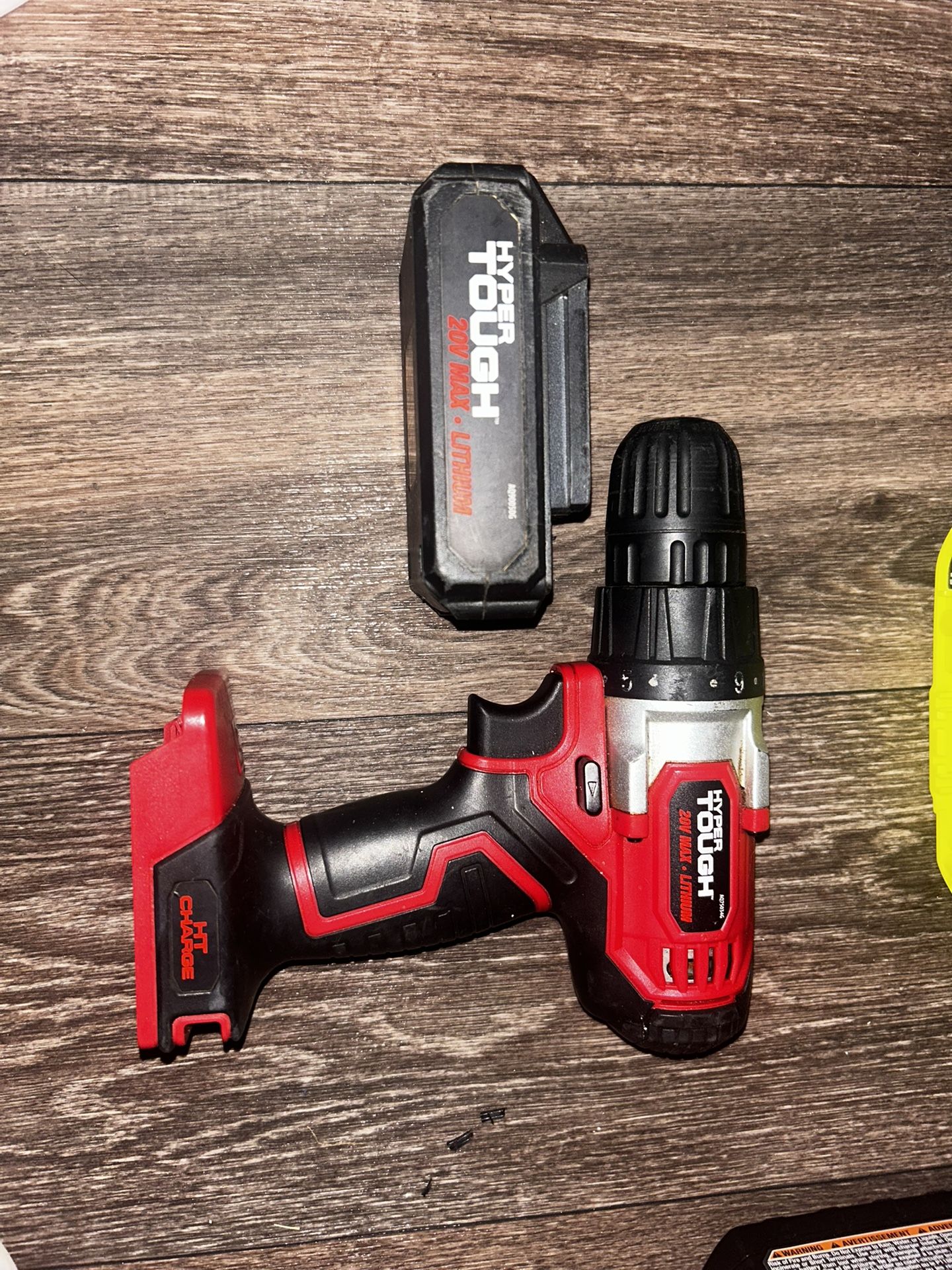 Hyper Tough Drill And Battery