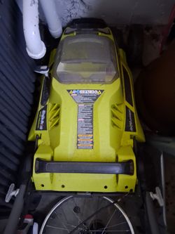 Ryobi electric lawnmower 40v $150