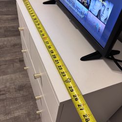 chest of drawers with smart TV