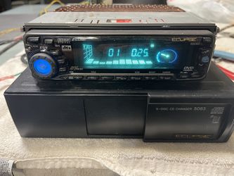 Eclipse Radio DVD,CD, 8CD Changer,Digital Sound Processor 